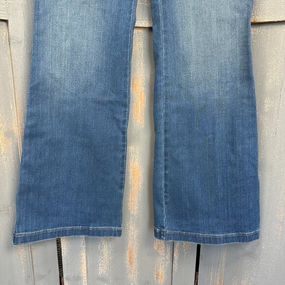 Spanx Flare Denim Jeans Vintage Indigo Sz 1X NWT - Picture 5 of 13